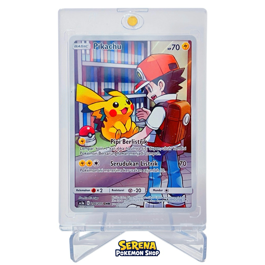Pikachu CHR AC3A - Pokemon TCG Indonesia