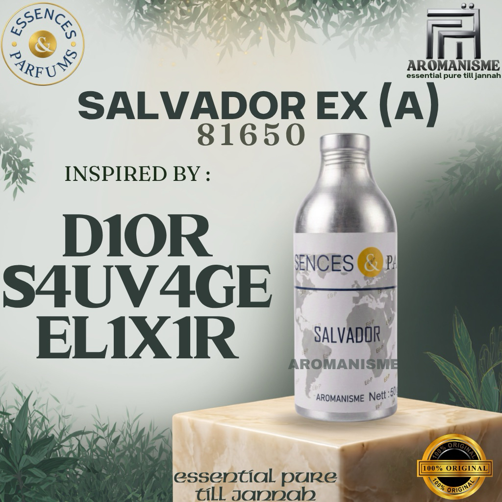 BIBIT PARFUM D10R S4UV4GE EL1X1R ESSENCES SALVADOR EX GRADE A SEGEL 500GRAM