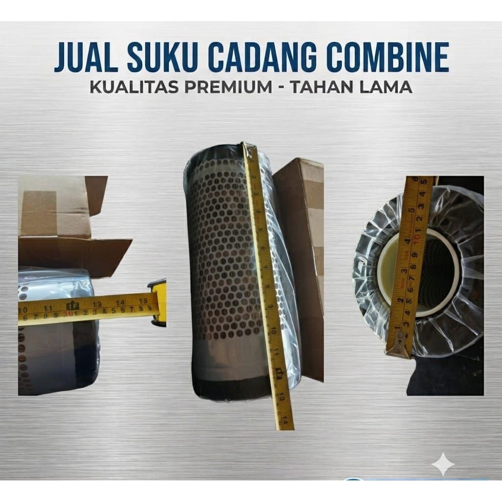 Filter udara Yanmar AW70 Lama/Ceper 1E6B35-04020 Element Original
