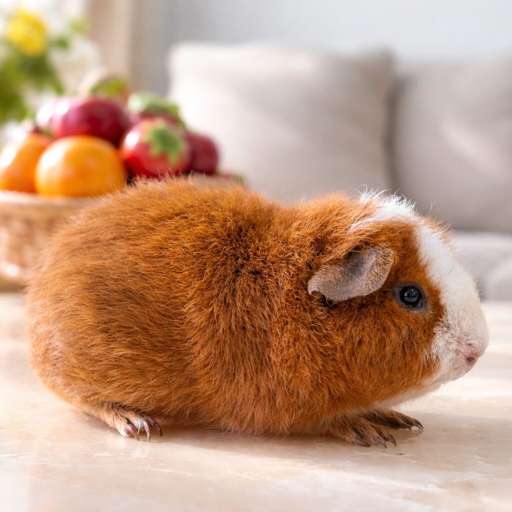 guinea pig — teddy