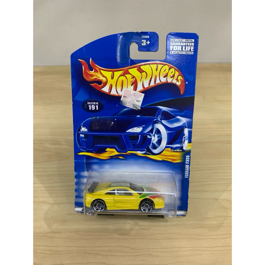 hot wheels ferrari f355 kuning
