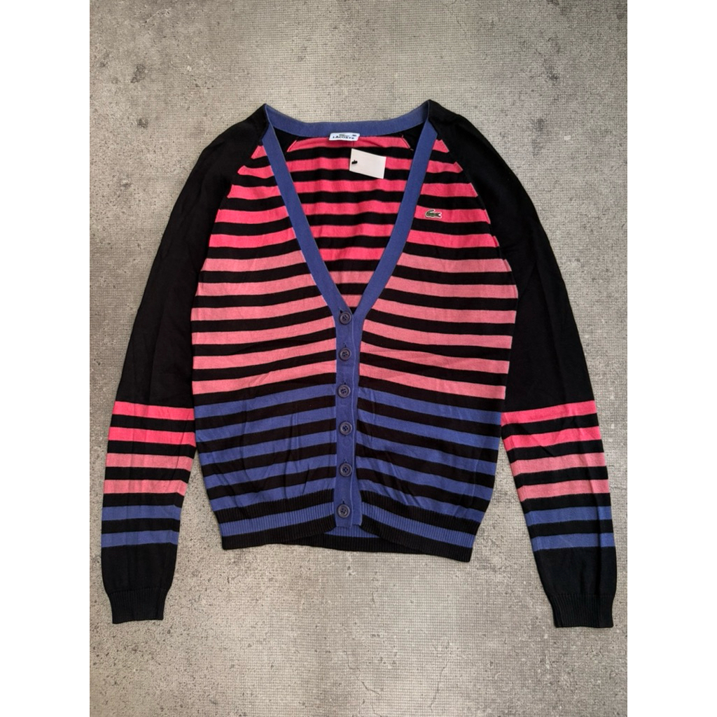 CARDIGAN STRIPE LACOSTE