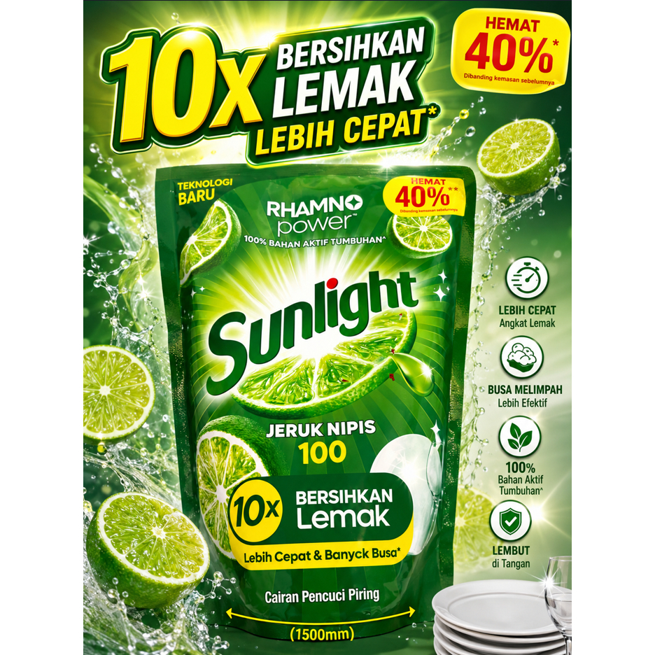 Sunlight 1500ml murah