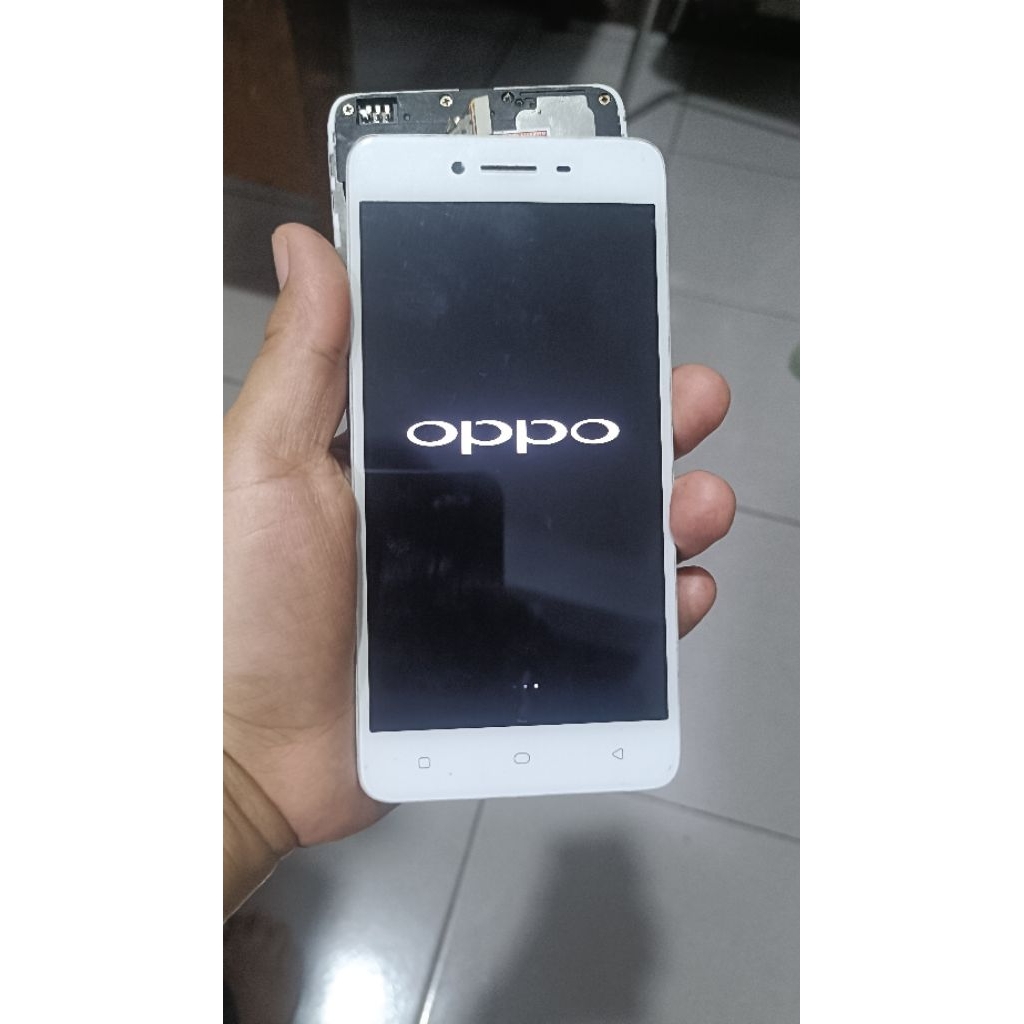 lcd Oppo a37 original copotan dari hp normal