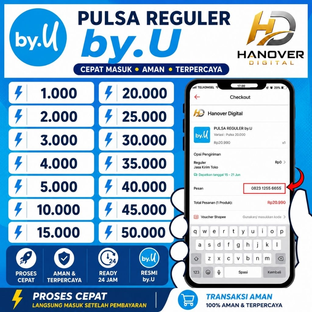 PULSA REGULER by U 1K NAMBAH MASA AKTIF