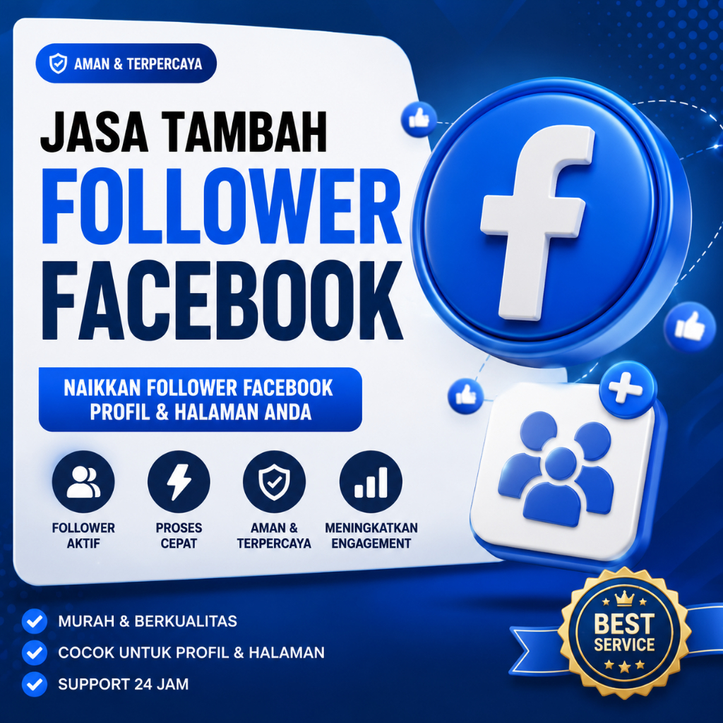 Follower Facebook Murah | Tambah Followers FB untuk Profil & Halaman