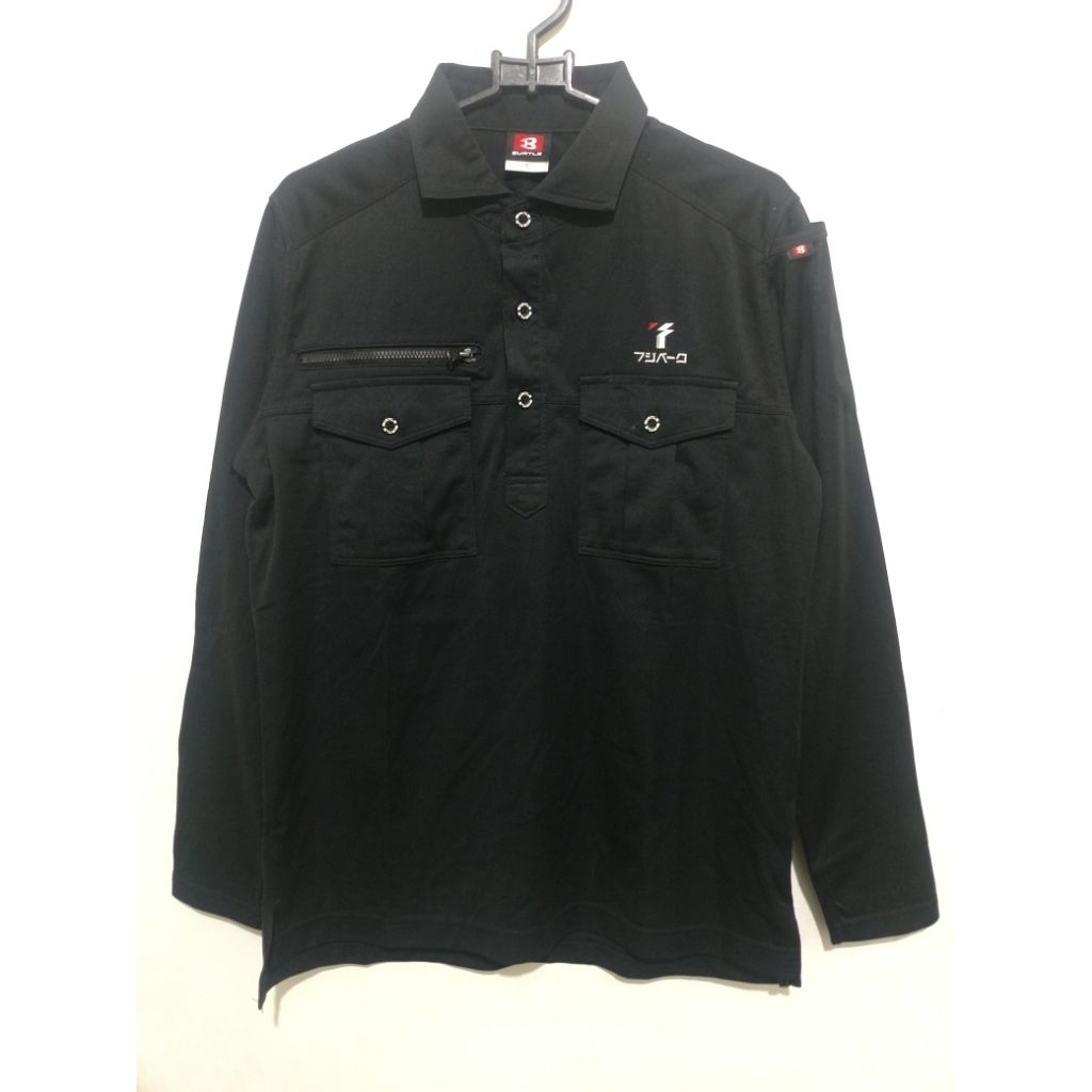 Kaos Kerah Lengan Panjang Cargo BURTLE