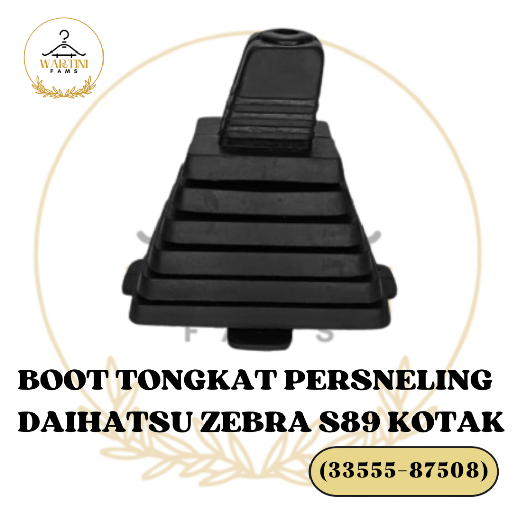 Karet Boot Tongkat Tuas Gigi Persneling Perseneling Mobil Daihatsu Zebra S89 Kotak | Premium