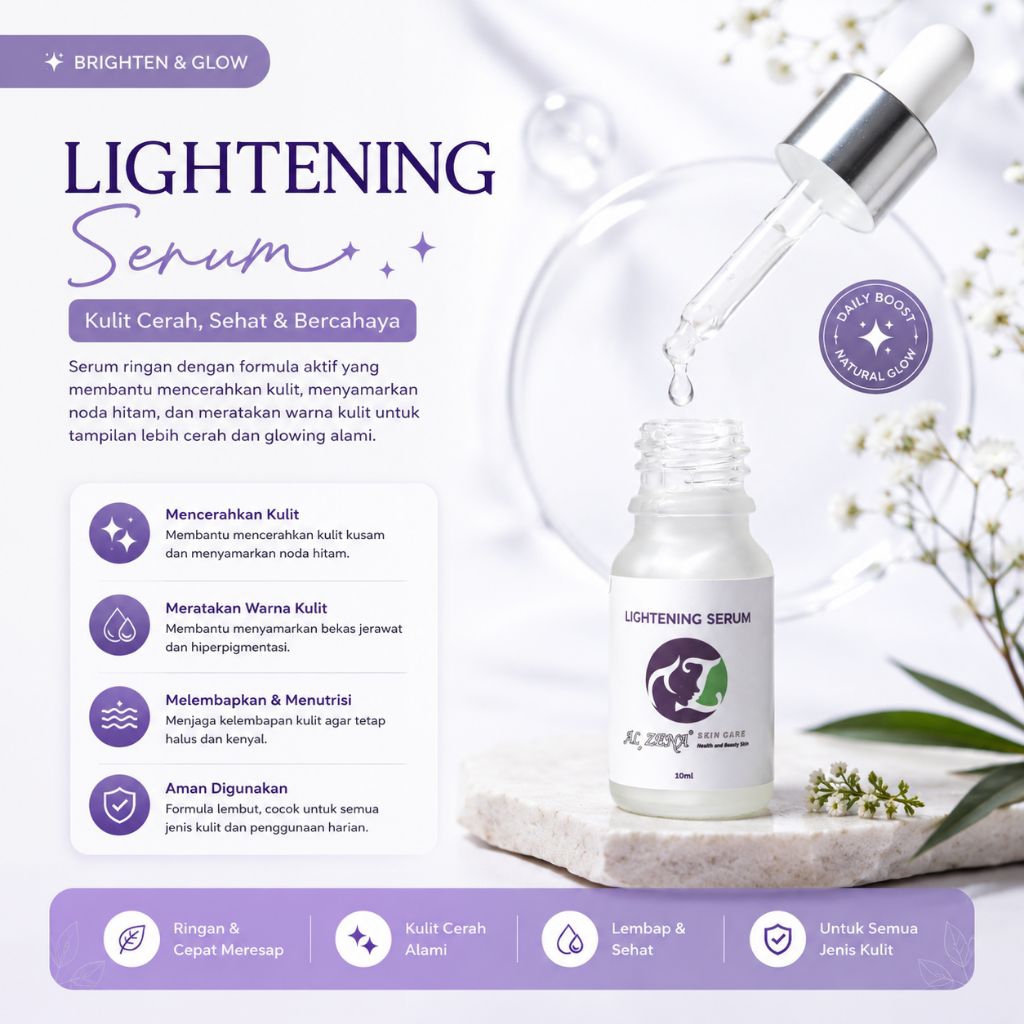 LIGHTENING SERUM ALZENA SKINCARE