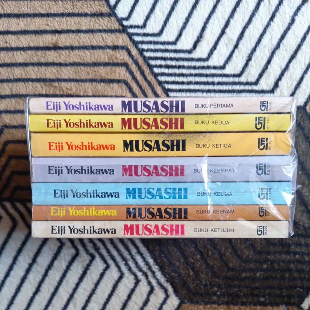 Musashi 1-7 by Eiji Yoshikawa
