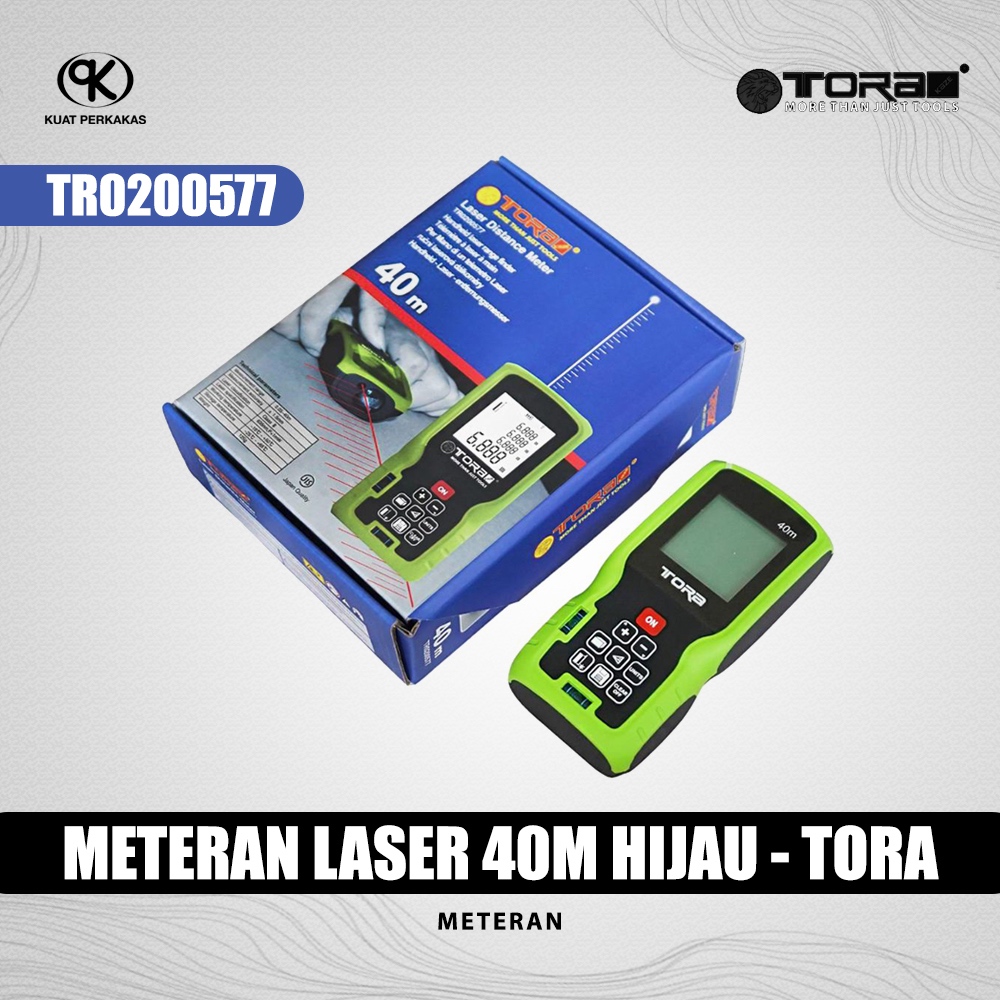 TORA meteran laser 40M hijau TR0200577