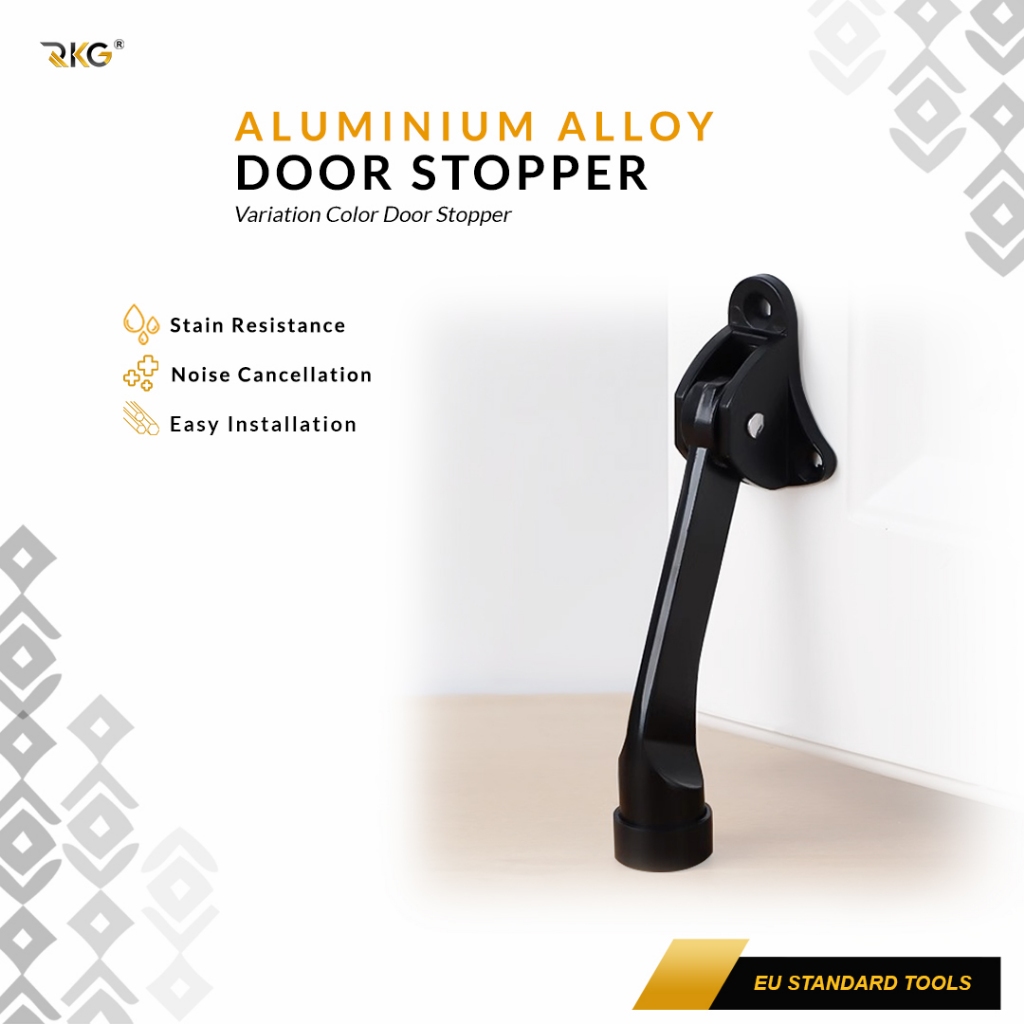Door Stop Injak Heavy Duty Penahan Pintu Foot Press DSP-052