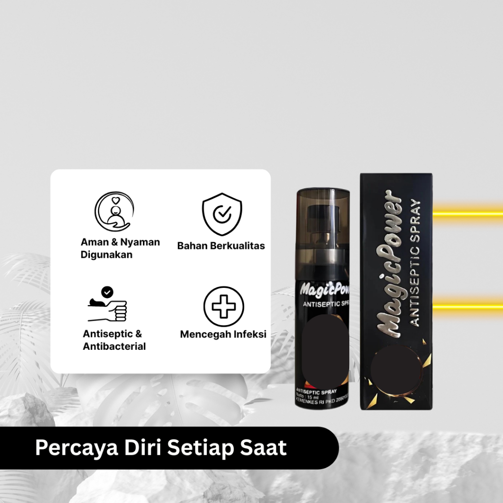 100% ORI Power Magic Antiseptic | Tissu Magic Power Spray Antibacteria