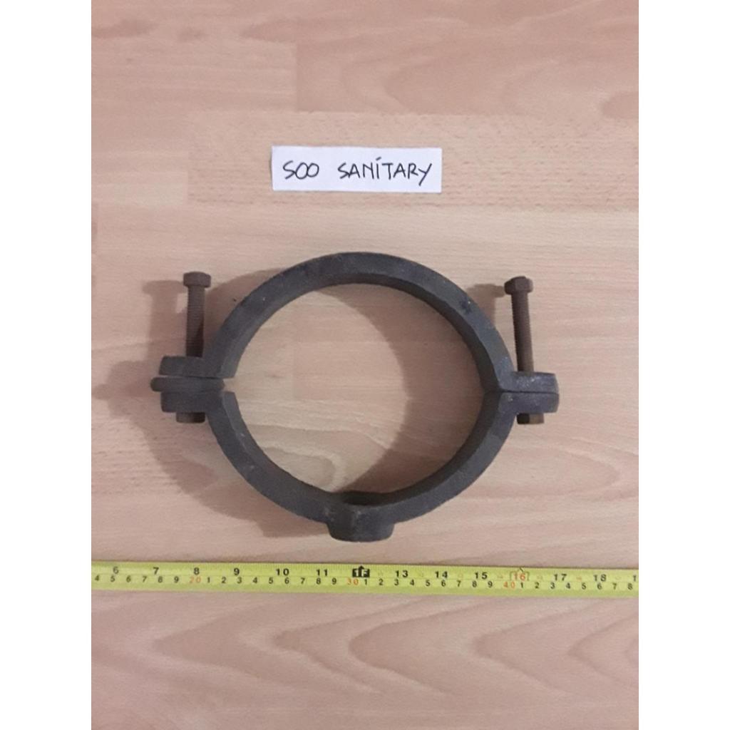 KLEM SADLE BESI 8" x 1/2" 8" x 3/4" 8" x 1" SADLE CLAMP KLEM SADEL KLEM SEDEL