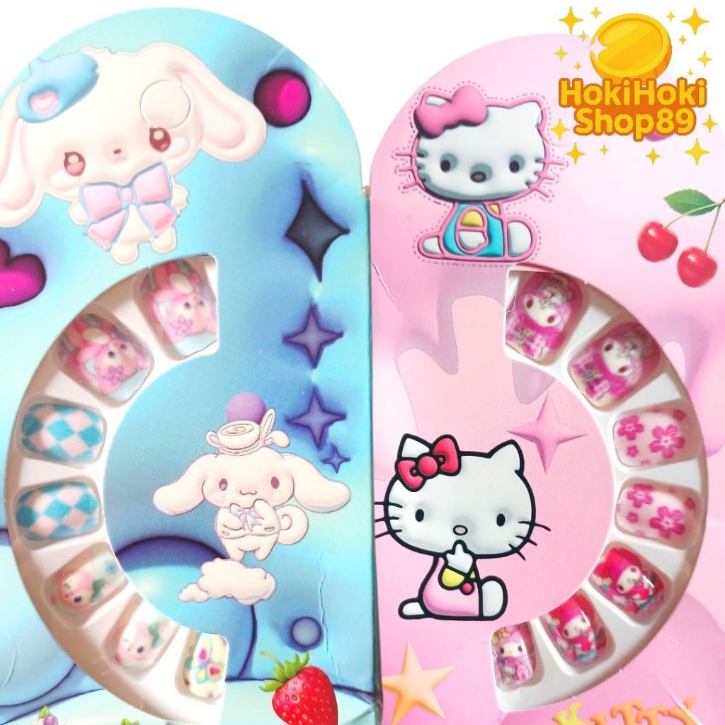 Kuku Palsu Anak/ Kuku Palsu Sanrio Anak