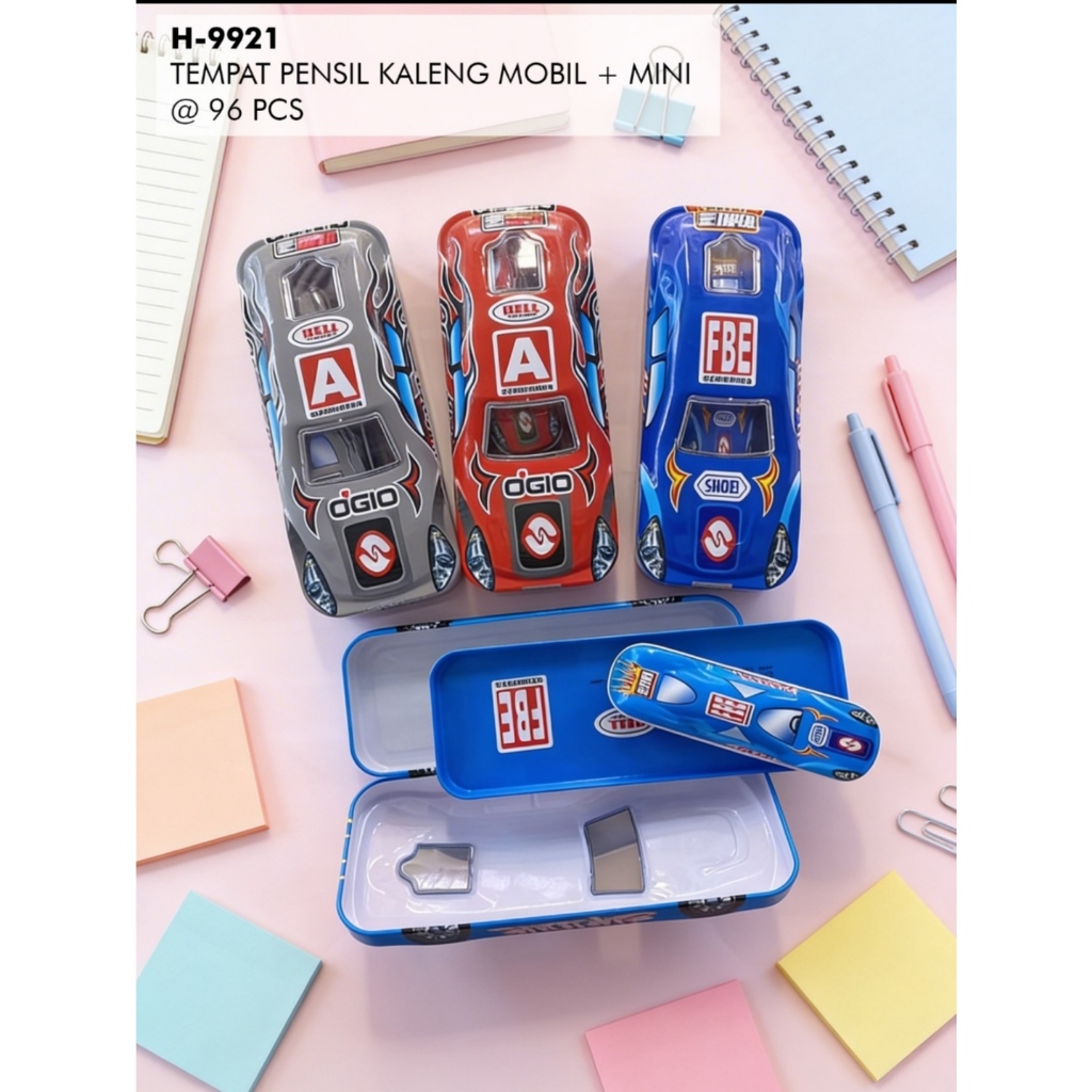 Pencil Case Kaleng H 9921