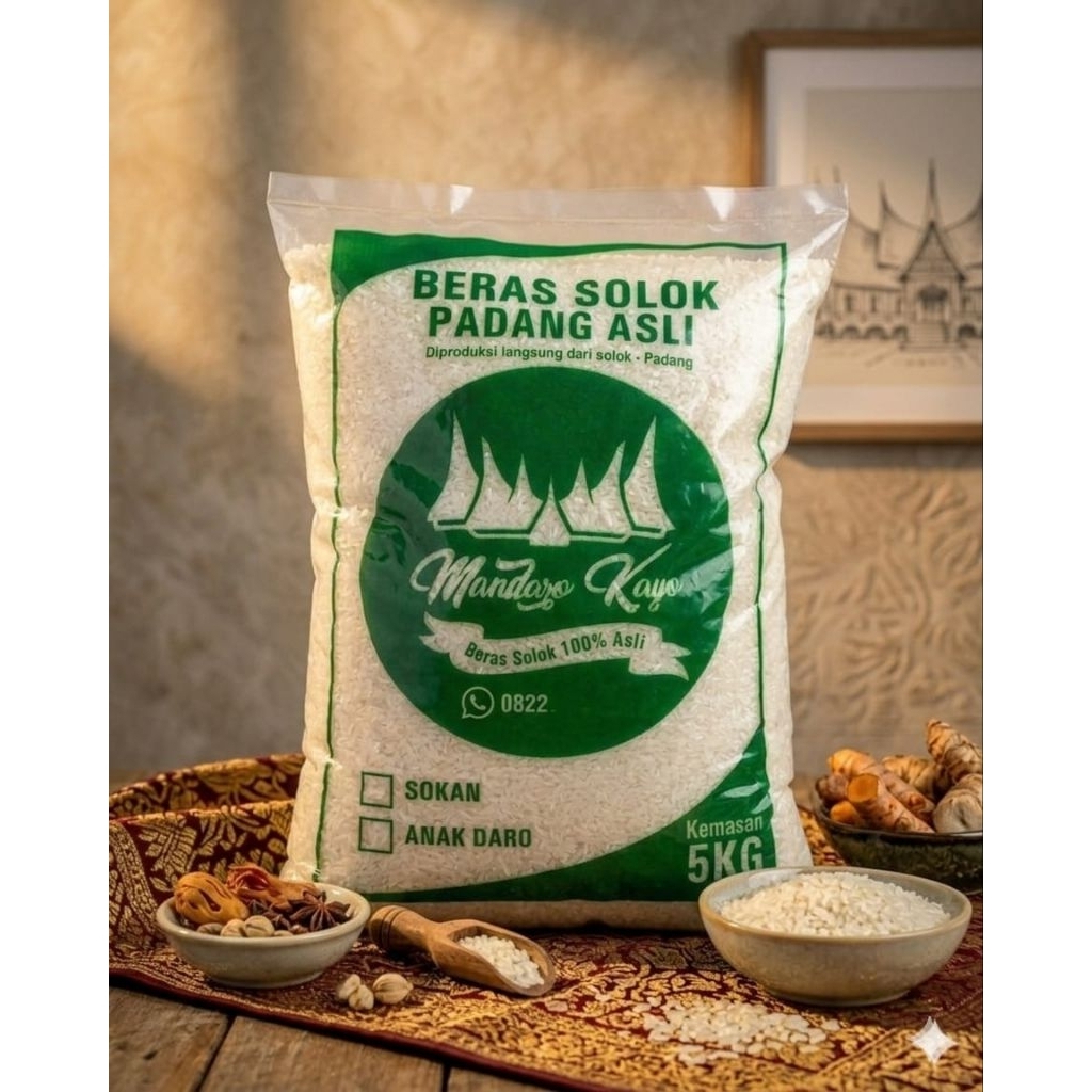 Beras Solok Bareh Solok Padang - SOKAN 5kg