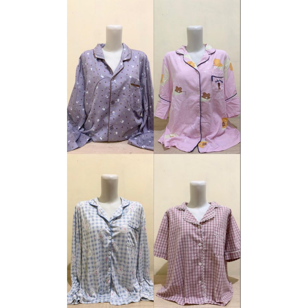 PRELOVED PIYAMA DASTER BAJU KAOS