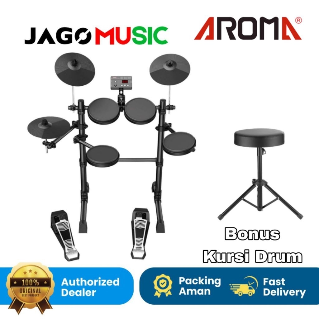 Electric Drum Elektrik Aroma TDX15 Drum Aroma TDX 15 Original
