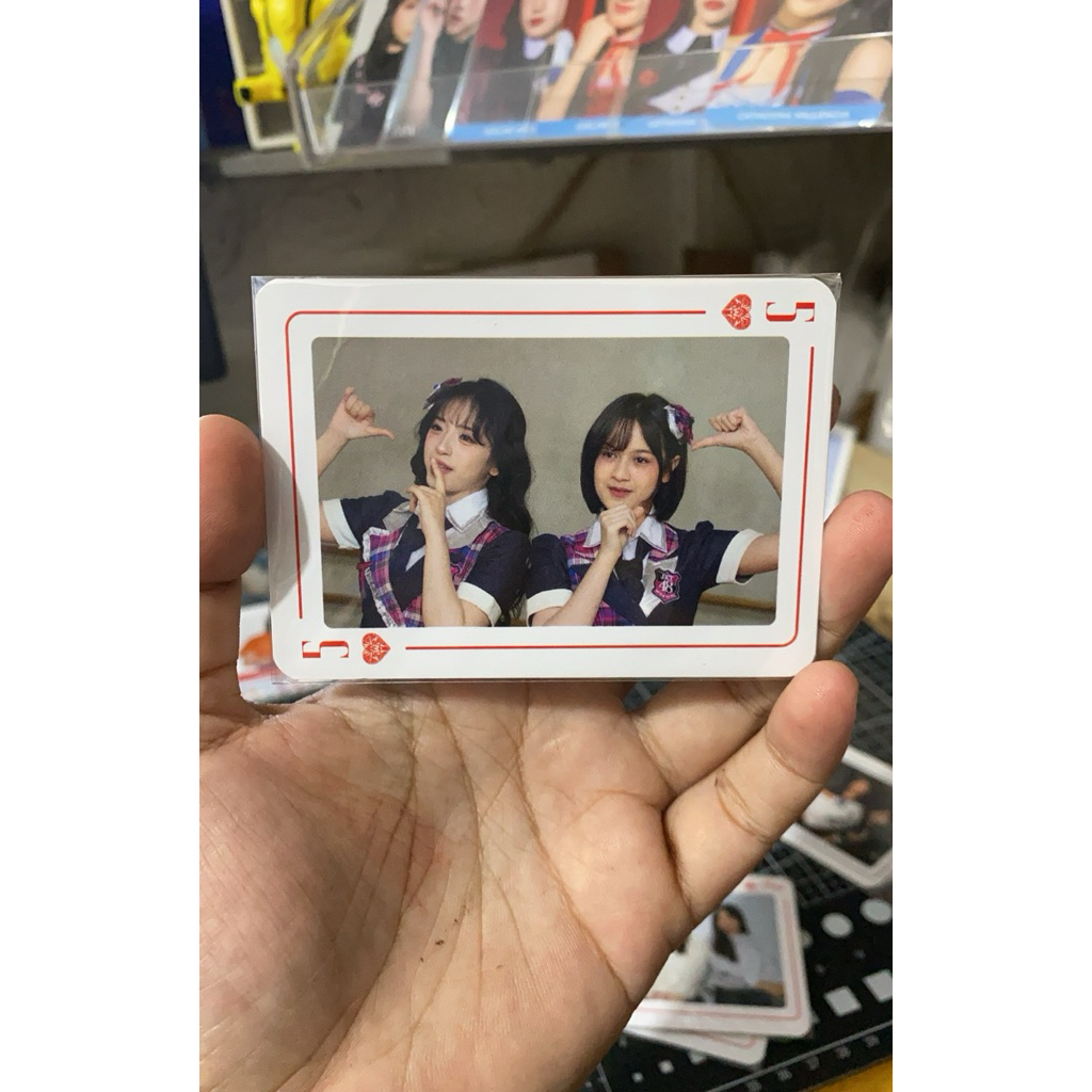 Benefit JKT48 Full House Photocard Kartu Dena Nachia OFC