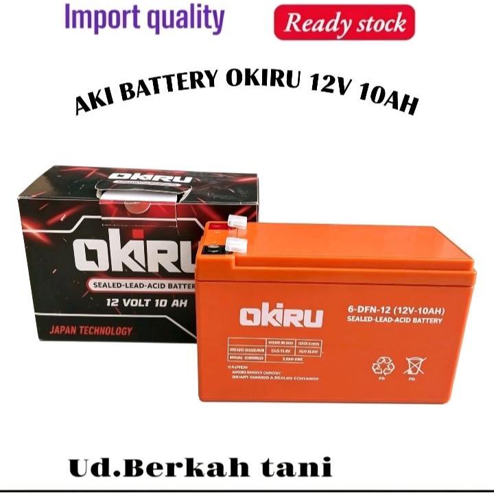 AKI BATTERY OKIRU 12V 10AH