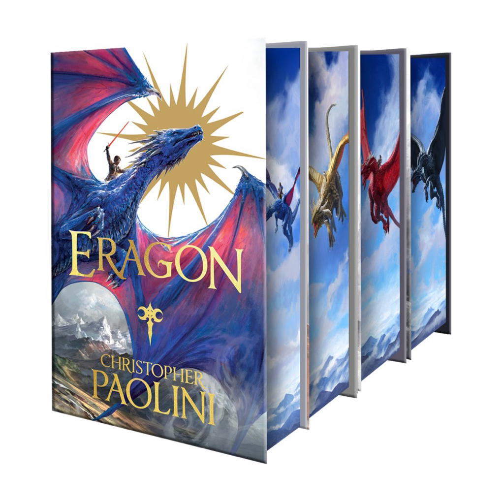 [NEW] HC SIGNED The Inheritance Cycle by Chirstopher Paolini - The Broken Binding Edition