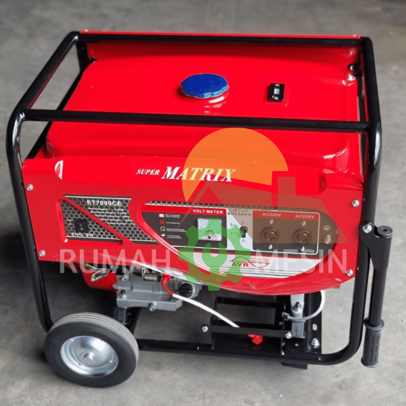 Genset 5000 Watt/ 10.000 Watt Genset Matrix ET 7000 CE/ 12800 CE 1 Phase