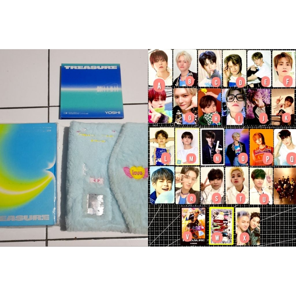 TREASURE YOSHI Only Take All, kolbuk, 1 album, 1 digipack, 25++photocard Treasure (Mostly Yoshi)