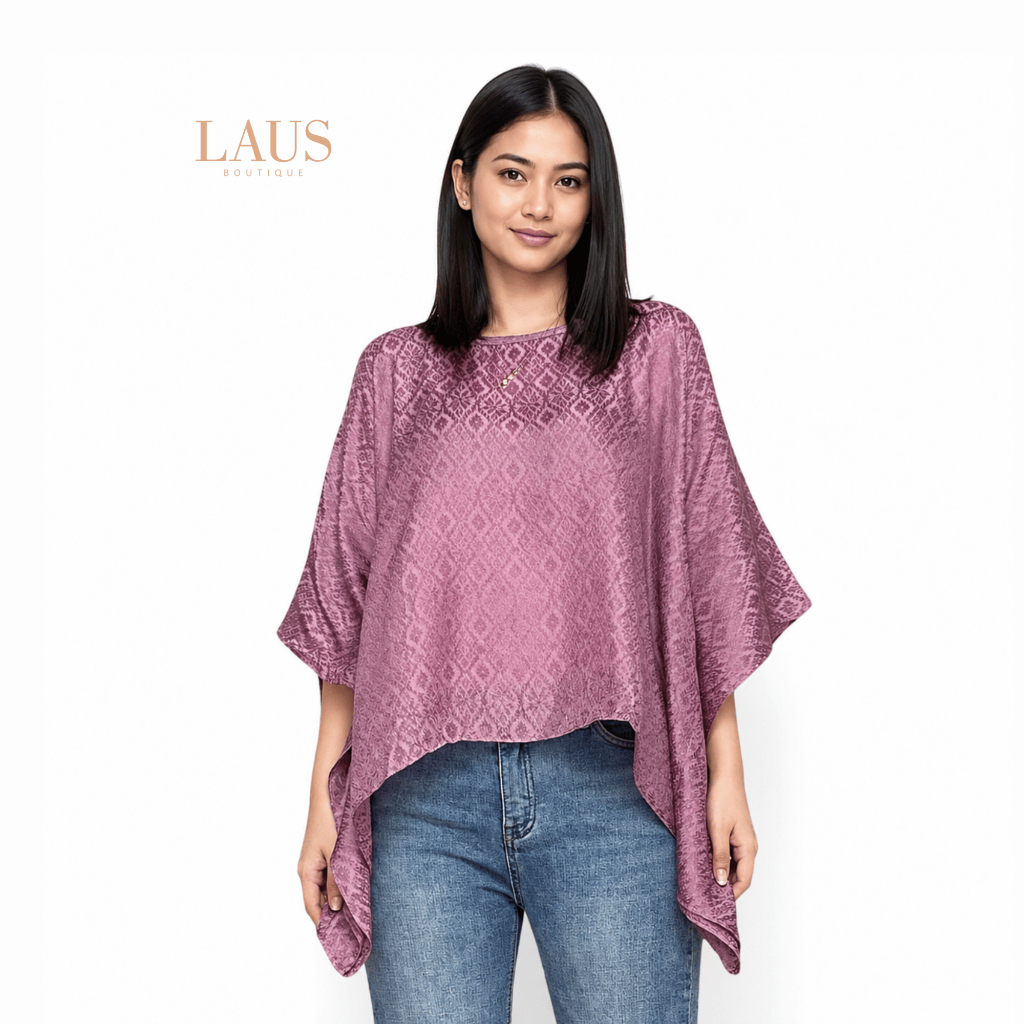 Lausboutique-Loose Basic Viscose Polos-Cool Tone-Atasan Viscose [Hanya Atasan]