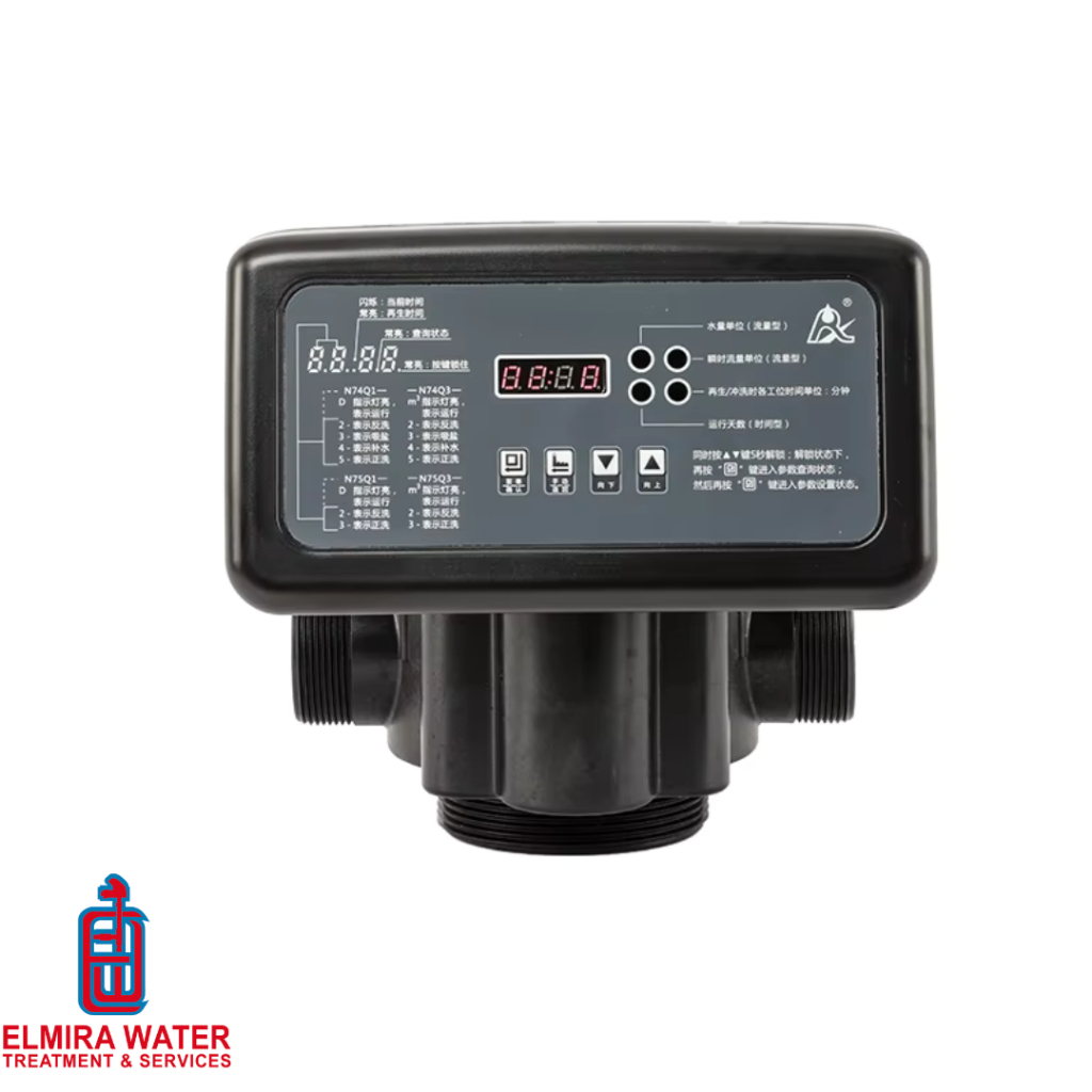 Kepala Filter Otomatis Runxin N74Q1  Softener Valve (Timer) Top 4 inch