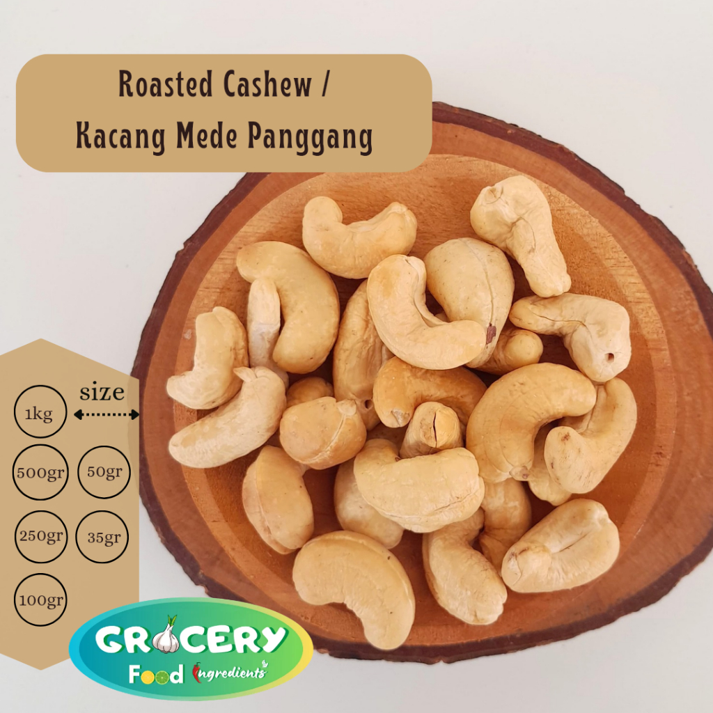 cashew nut roasted / Kacang mede panggang