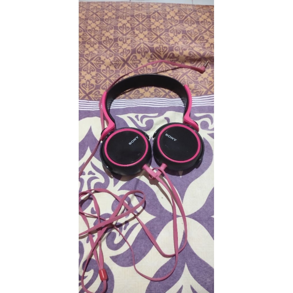 headphone headset sony MDR-XB400 ori hello kitty