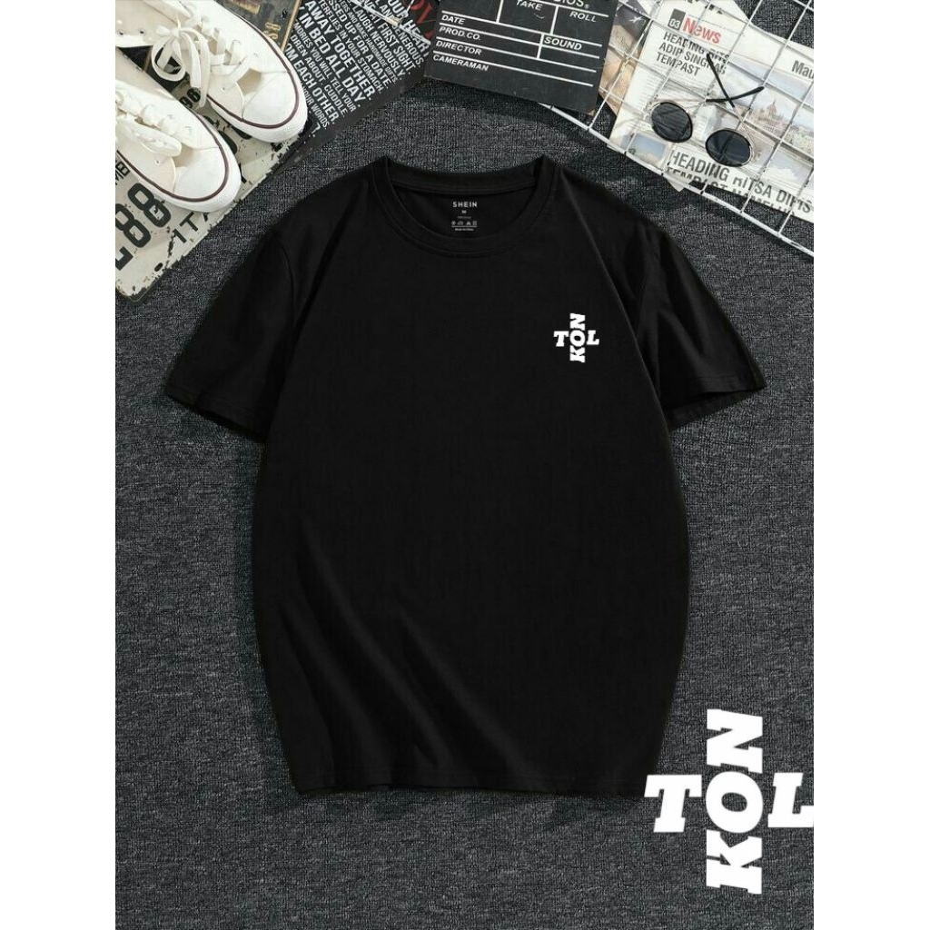 BAJU KAOS T-SHIRT UNSEX KNTL COTTON