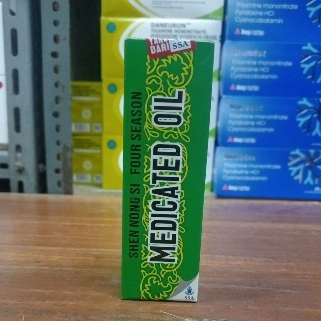Medicated oil 1 botol 40ml original
