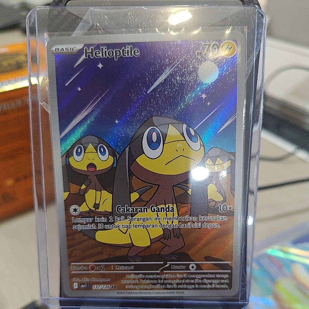 Pokemon TCG AR Helioptile AR ver Indo