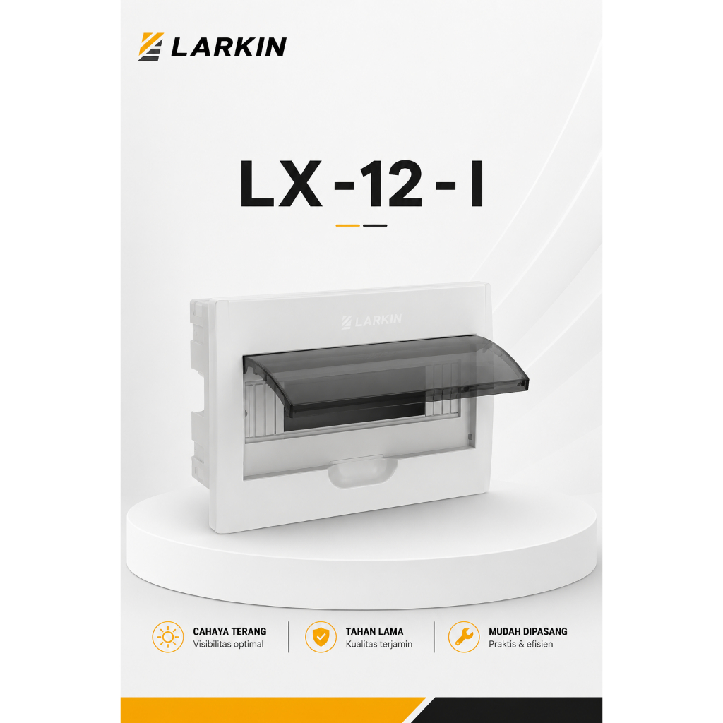 LARKIN MCB BOX PANEL LISTRIK 12 WAY INBOW - ORIGINAL