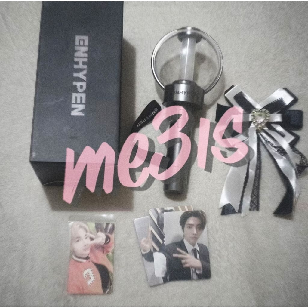 LIGHTSTICK ENHYPEN V.1 + ALBUM ONLY ENHYPEN BORDER CARNIVAL UP.ver&HYPEver + DIMENSION DILEMMA SCYLL
