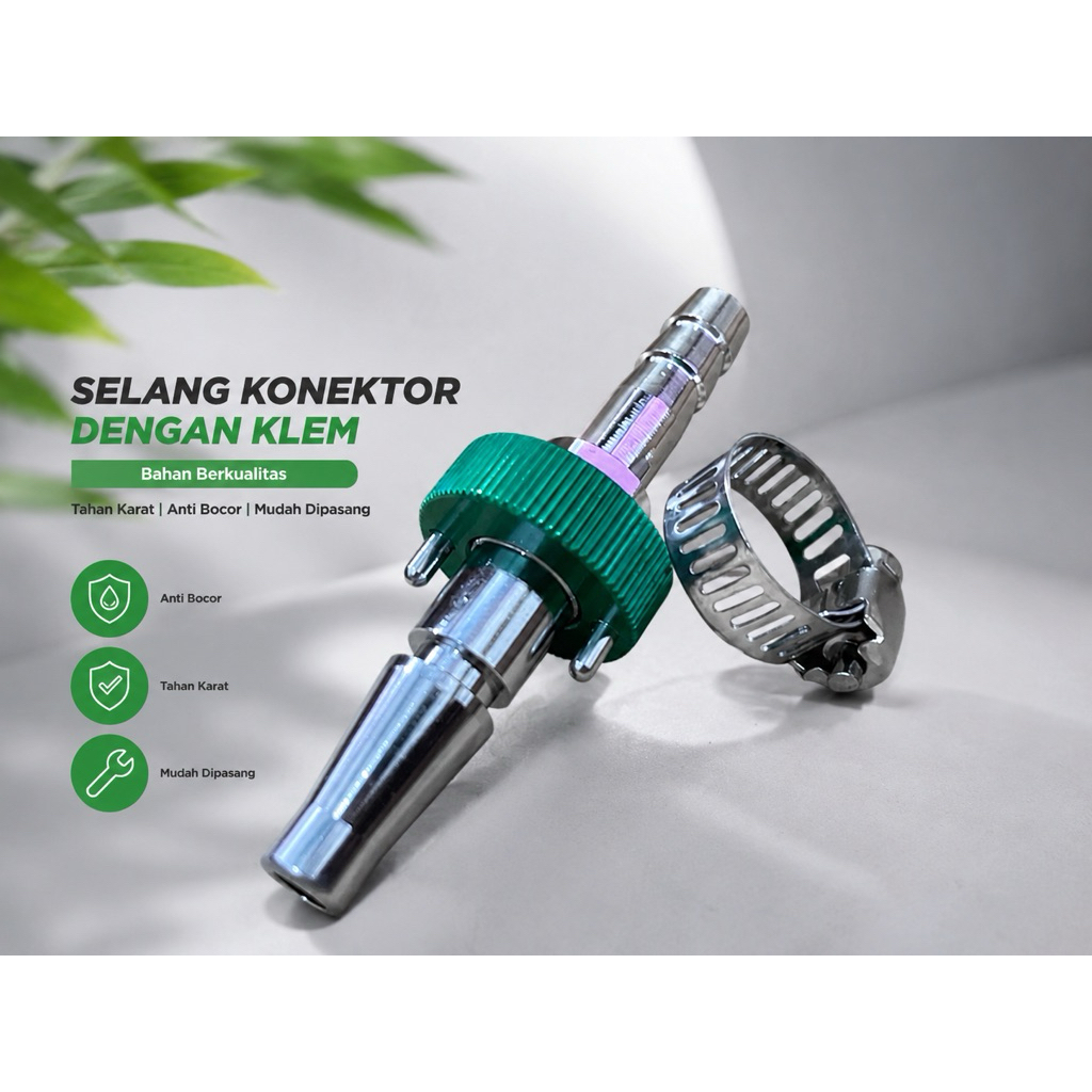 Konektor Selang Oksigen to Oksigen Central
