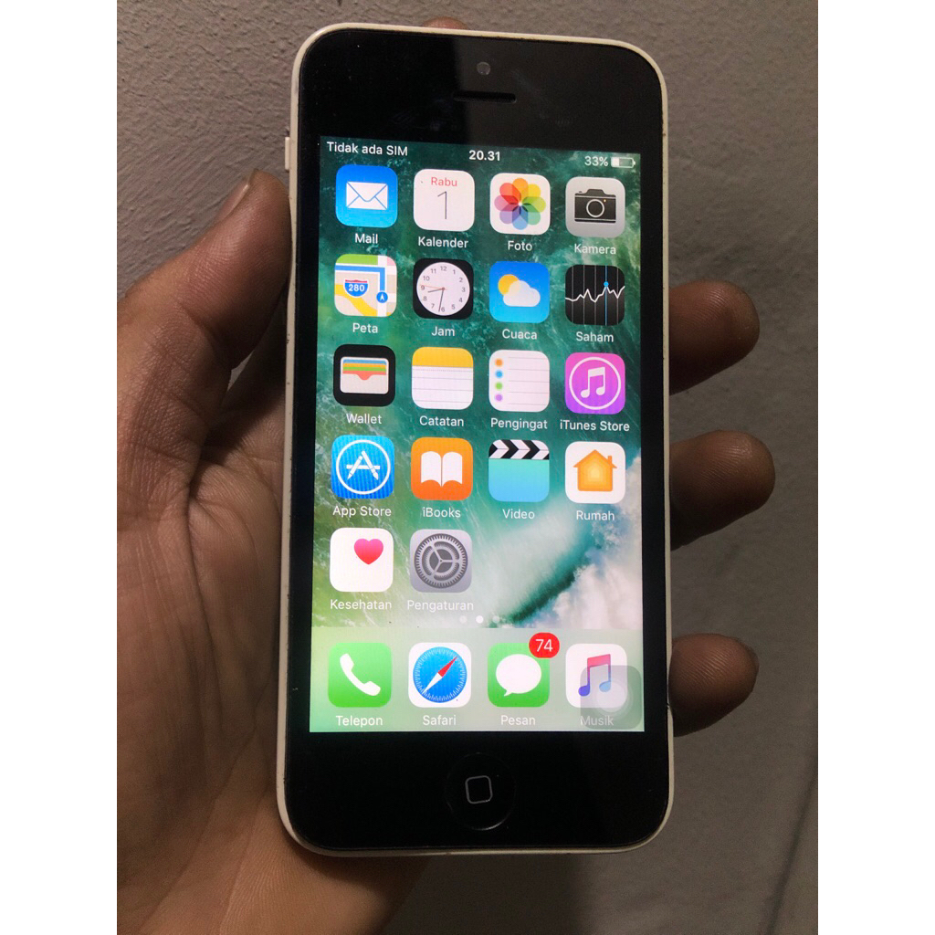 Iphone 5c 16gb minus