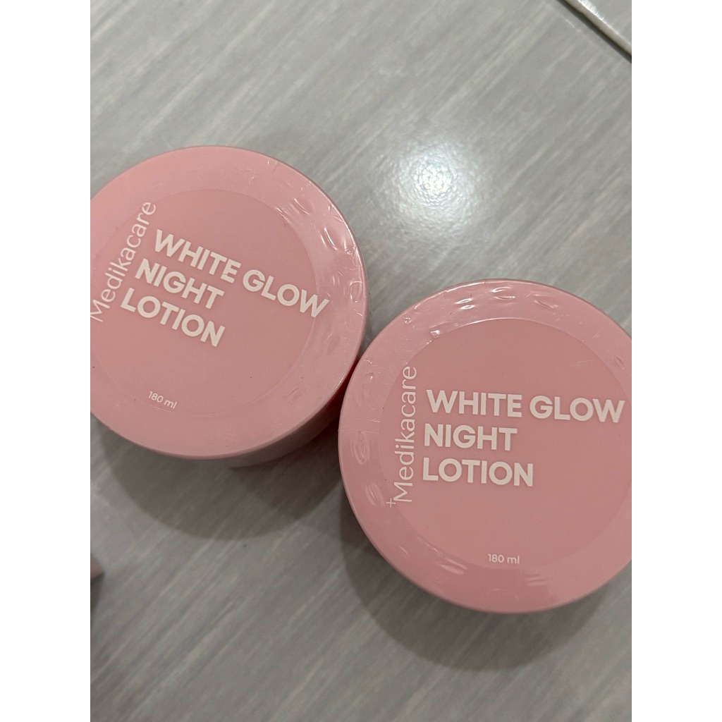 preloved medikacare white glow night lotion