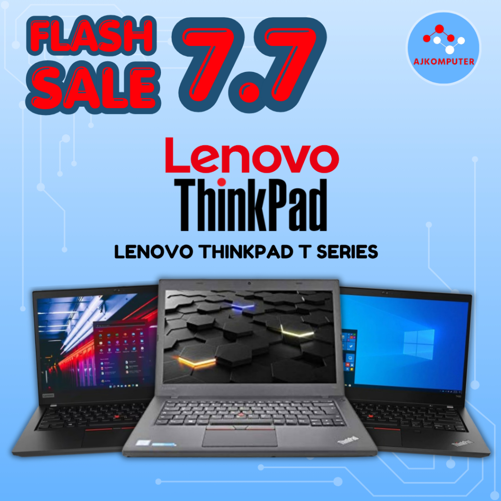 LAPTOP LENOVO THINKPAD T460 T470 T480 T490 CORE i5 / i7 MURAH BERGARANSI