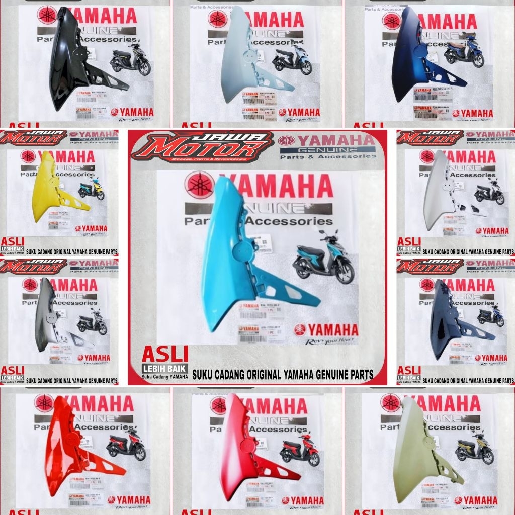SAYAP DEPAN MIO GEAR 125 2021-2024 KANAN KIRI ORIGINAL YAMAHA B3W-F835V-00 B3W-F835U-00