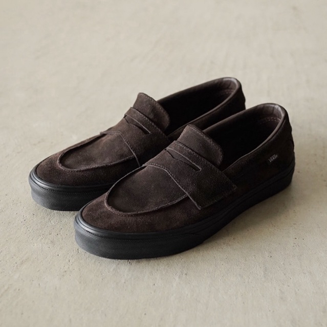 VANS LOAFER 53 SUEDE - BROWN BLACK