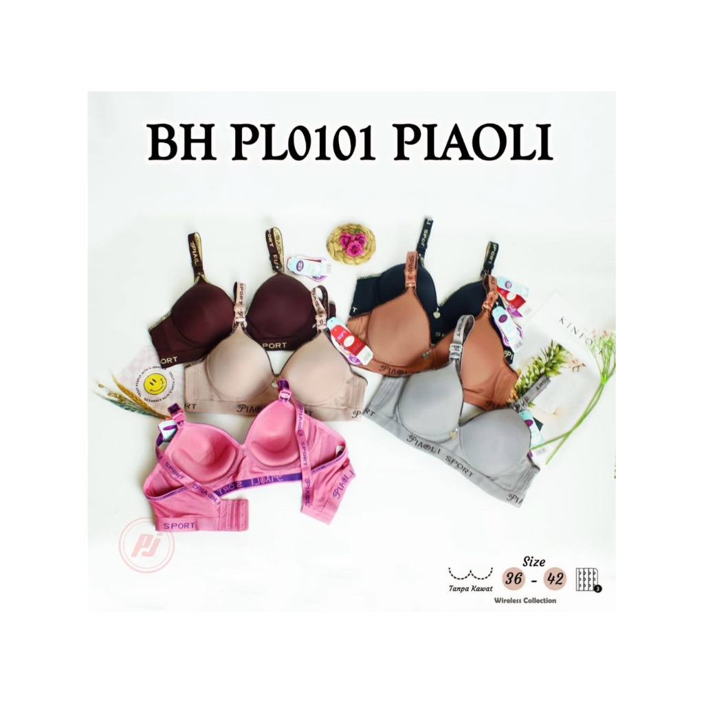 bra piaoli sport bra pl389 ori berkualitas nyaman dipakai