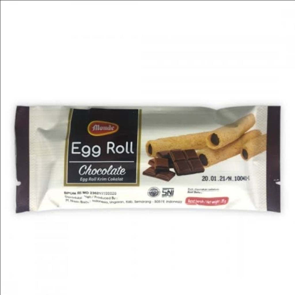 Monde Eggroll 1 Pack Isi 10 Sachet