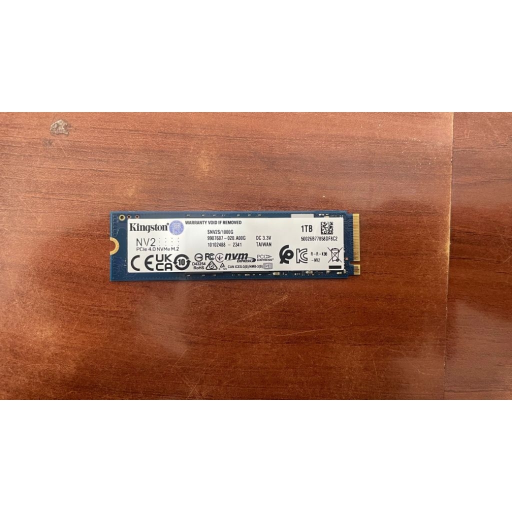 SSD 1 TB NVMe Kingston GEN 4