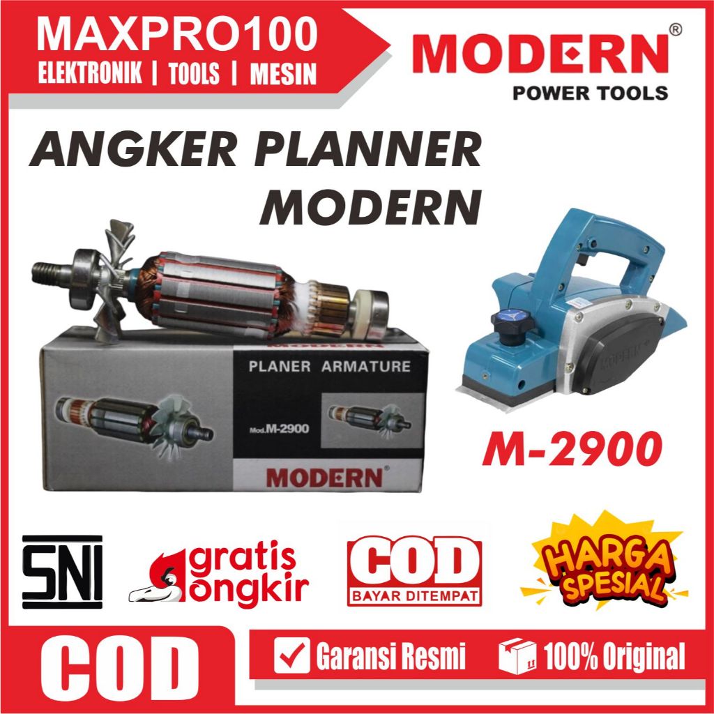 Armature Angker Mesin Pasah Serut Sugu Kayu MODERN M-2900 Sparepart Planer Modern M2900 Pasah