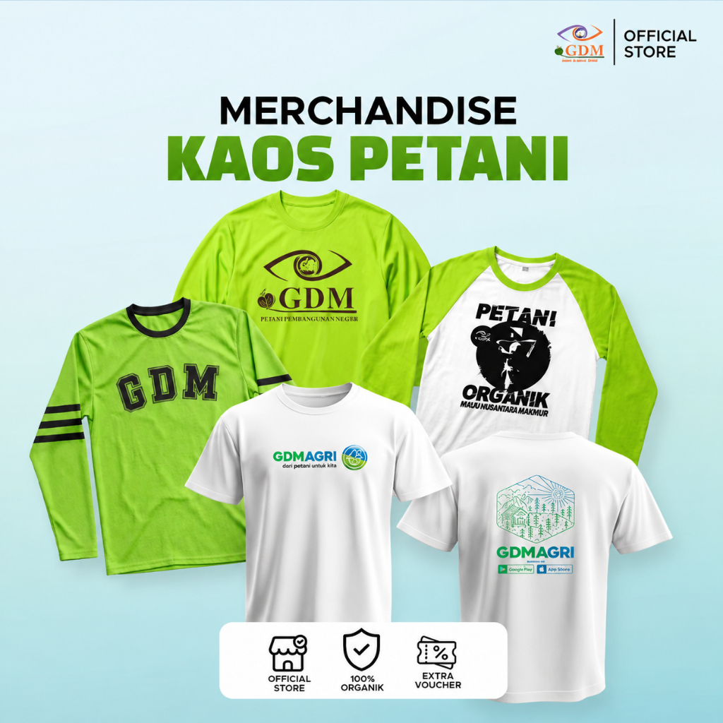 KAOS MERCHANDISE GDM ORGANIK RANDOM