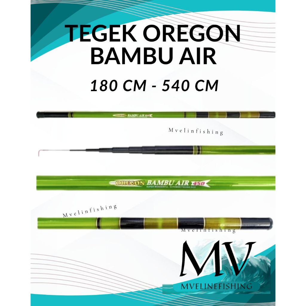 JORAN TEGEK OREGON BAMBU HIJAU MURAH 180-540