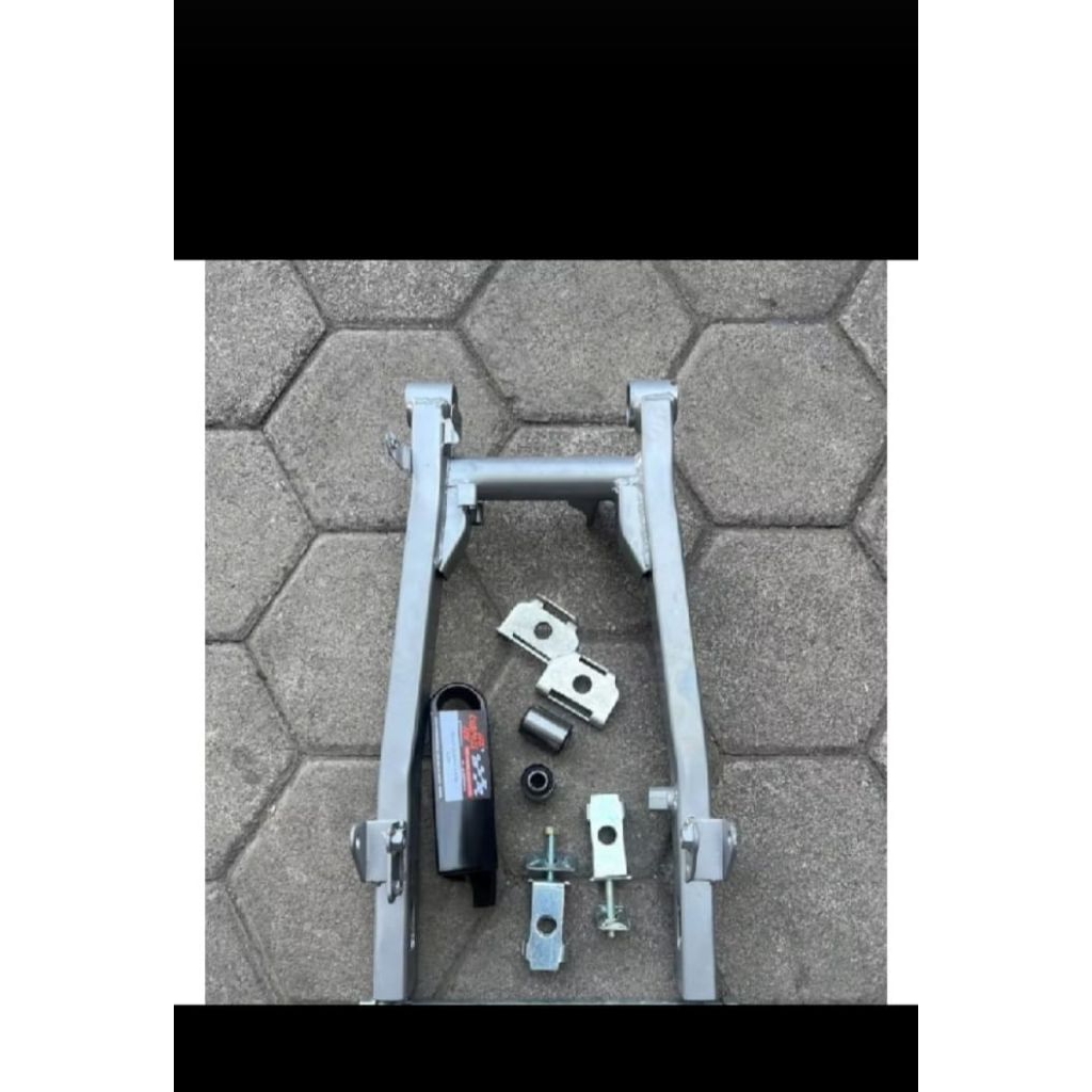arm kaze PNP cb gl100 full set silver swing arm kaze PNP cb gl100